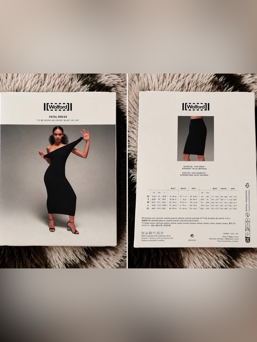 Wolford Black Fatal Dress Bodycon Dress